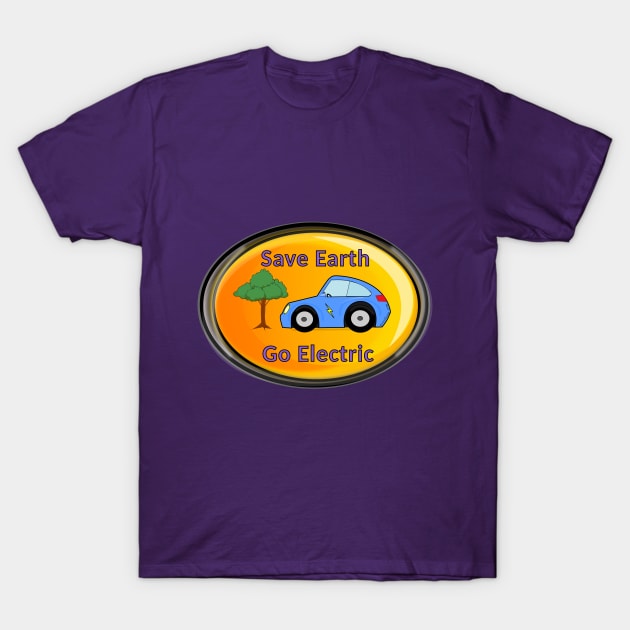 Go Electric T-Shirt by YumBooty